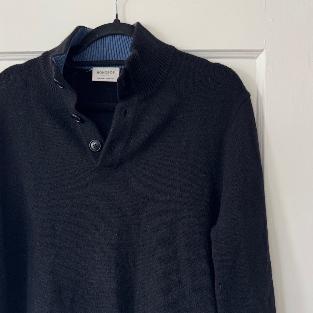 Bonobos Men's Dark Turtleneck Sweater